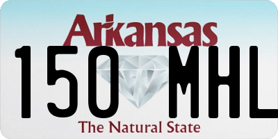 AR license plate 150MHL