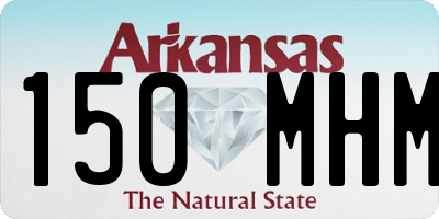 AR license plate 150MHM