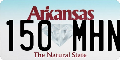 AR license plate 150MHN