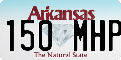 AR license plate 150MHP