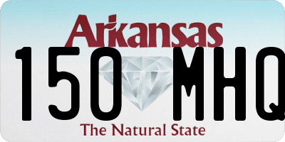 AR license plate 150MHQ