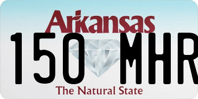 AR license plate 150MHR