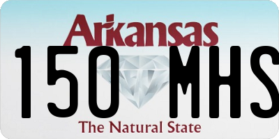 AR license plate 150MHS