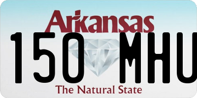 AR license plate 150MHU