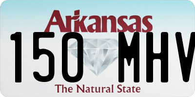AR license plate 150MHV