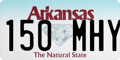 AR license plate 150MHY