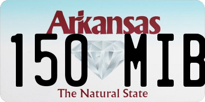 AR license plate 150MIB