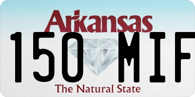 AR license plate 150MIF