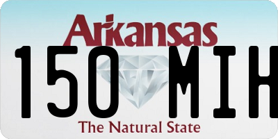 AR license plate 150MIH