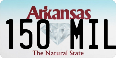 AR license plate 150MIL