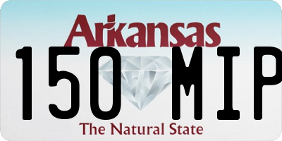 AR license plate 150MIP