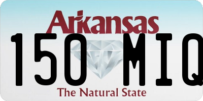AR license plate 150MIQ