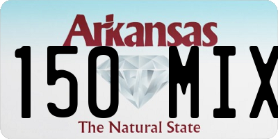 AR license plate 150MIX