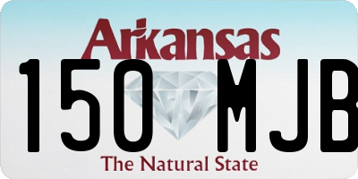 AR license plate 150MJB