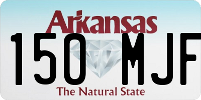 AR license plate 150MJF