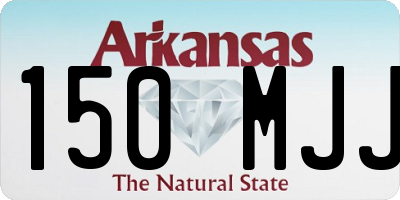 AR license plate 150MJJ