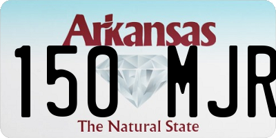 AR license plate 150MJR