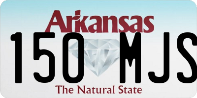 AR license plate 150MJS