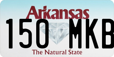 AR license plate 150MKB