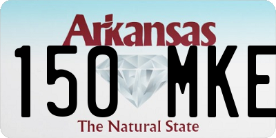 AR license plate 150MKE