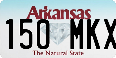 AR license plate 150MKX