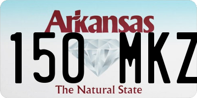 AR license plate 150MKZ