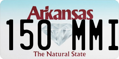AR license plate 150MMI