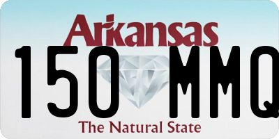 AR license plate 150MMQ
