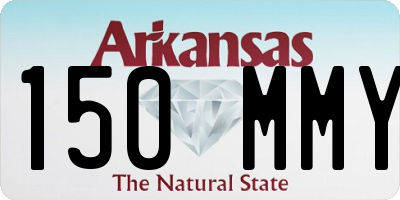 AR license plate 150MMY