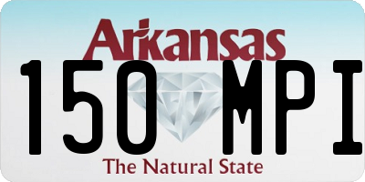 AR license plate 150MPI