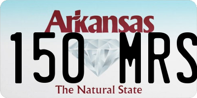 AR license plate 150MRS