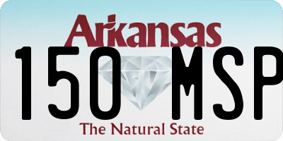 AR license plate 150MSP