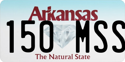 AR license plate 150MSS