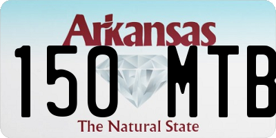 AR license plate 150MTB