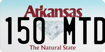 AR license plate 150MTD