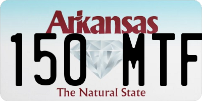 AR license plate 150MTF