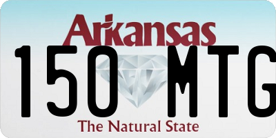 AR license plate 150MTG
