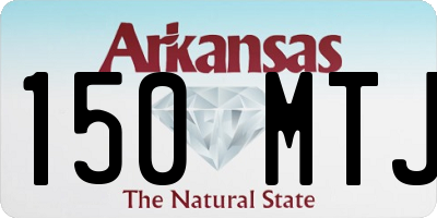 AR license plate 150MTJ