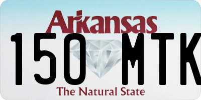 AR license plate 150MTK