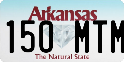 AR license plate 150MTM