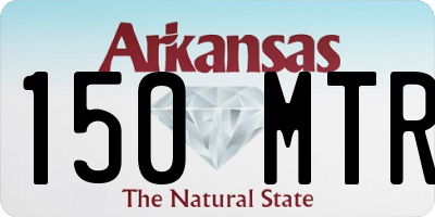 AR license plate 150MTR