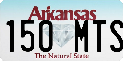 AR license plate 150MTS