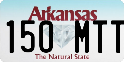 AR license plate 150MTT