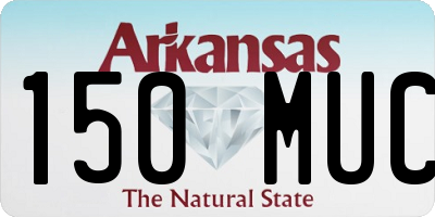 AR license plate 150MUC