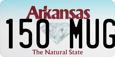 AR license plate 150MUG