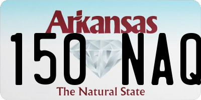 AR license plate 150NAQ