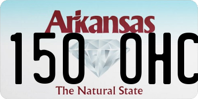 AR license plate 150OHC