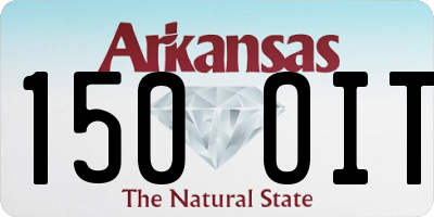 AR license plate 150OIT