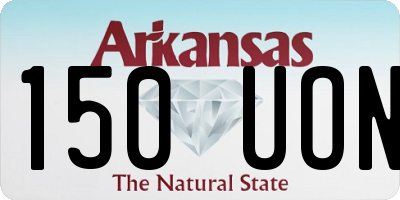 AR license plate 150UON