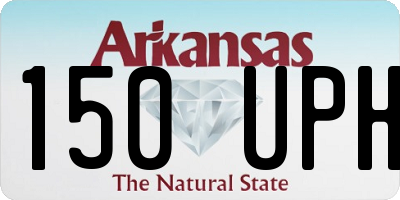 AR license plate 150UPH